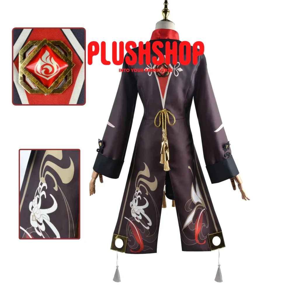 Hutao Cosplay Outfit Clothes Full Set - Image 9