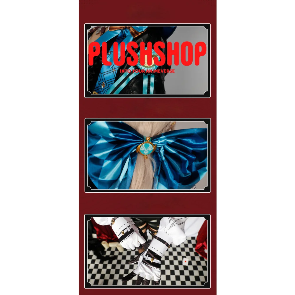 Lyney & Lynette Cosplay Outfit Clohes Wig - Image 5