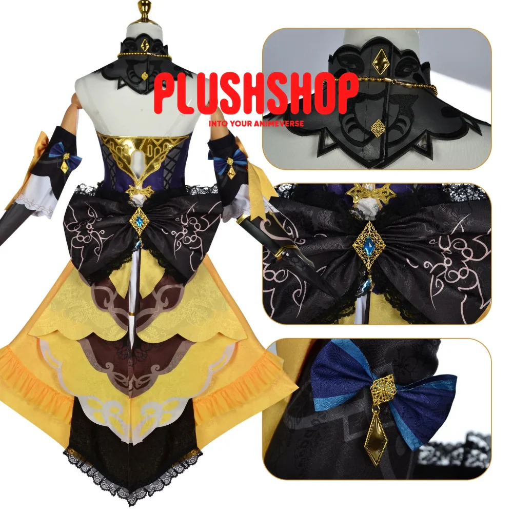 Genshin Impact Navia Cosplay Costume Full Set - Image 3