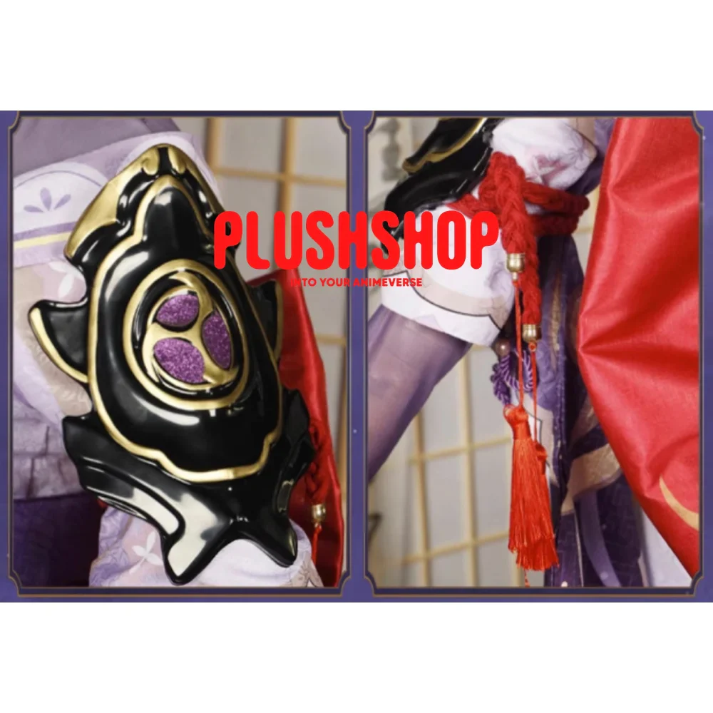 Raiden Cosplay Outfit Clothes Full Set Included - Image 5