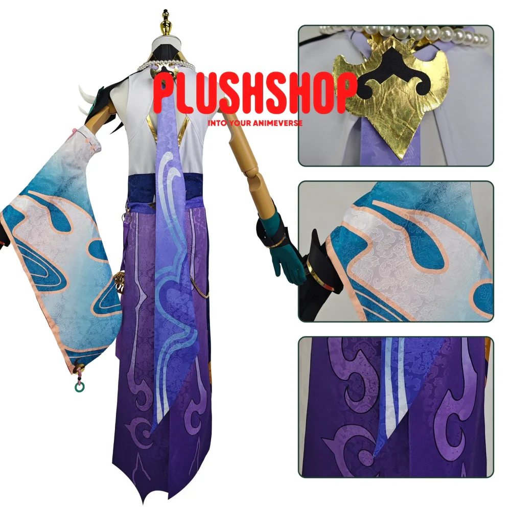 Genshin Impact Xiao Cosplay Costume Full Set - Image 4