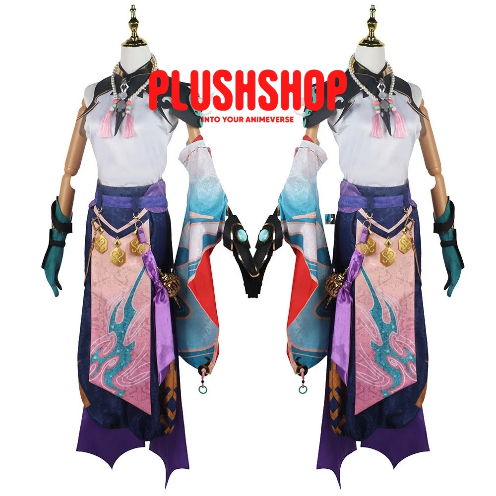 Genshin Impact Xiao Cosplay Costume Full Set - Image 5