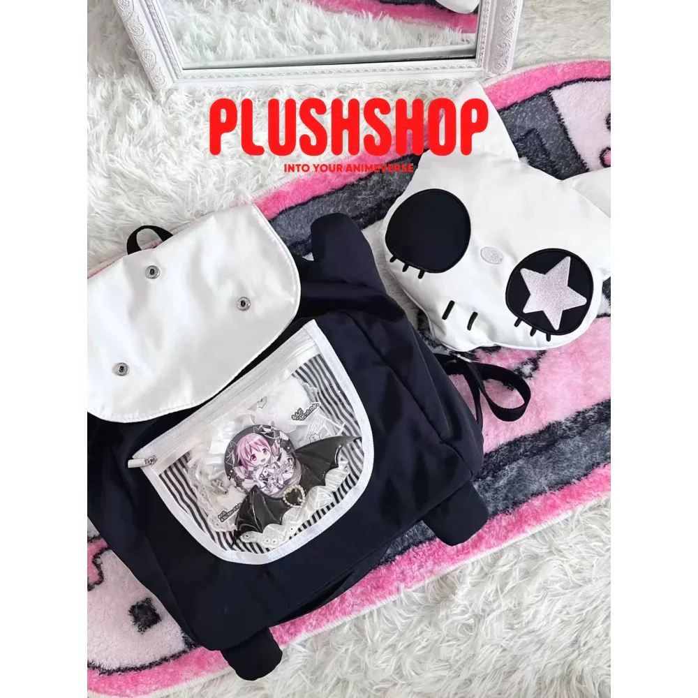 [Halloween Limited]Skeleton Cat Detachable 2-in-1 Ita Bag - Image 3