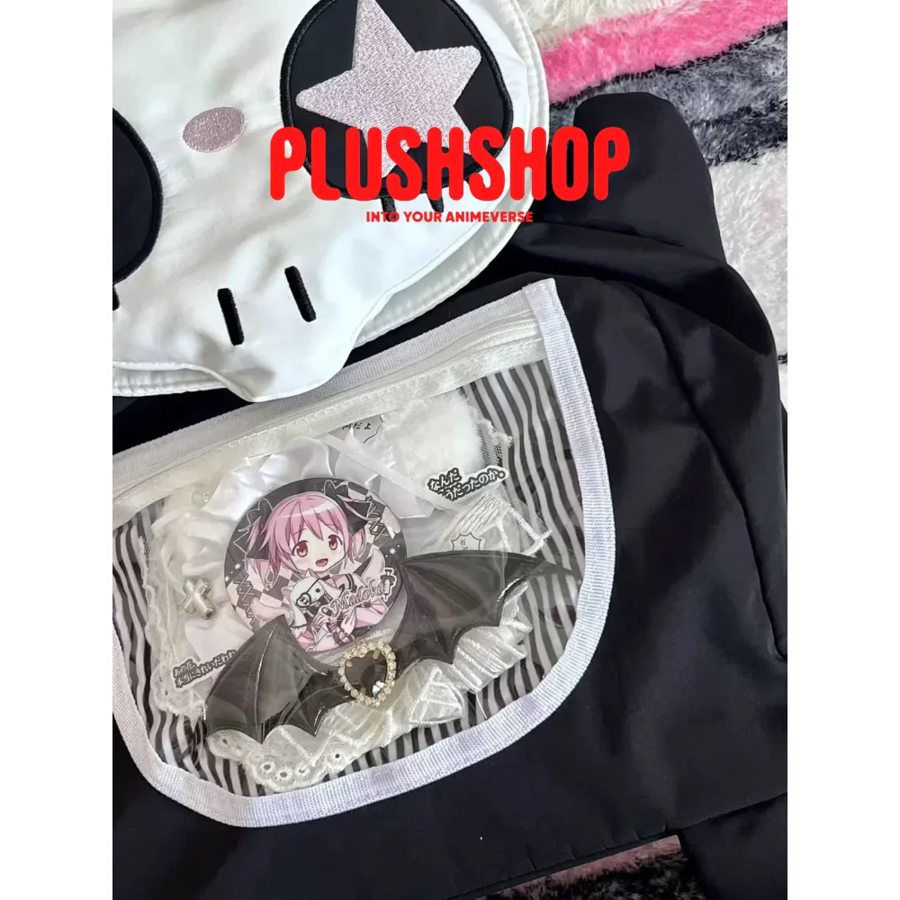 [Halloween Limited]Skeleton Cat Detachable 2-in-1 Ita Bag - Image 4