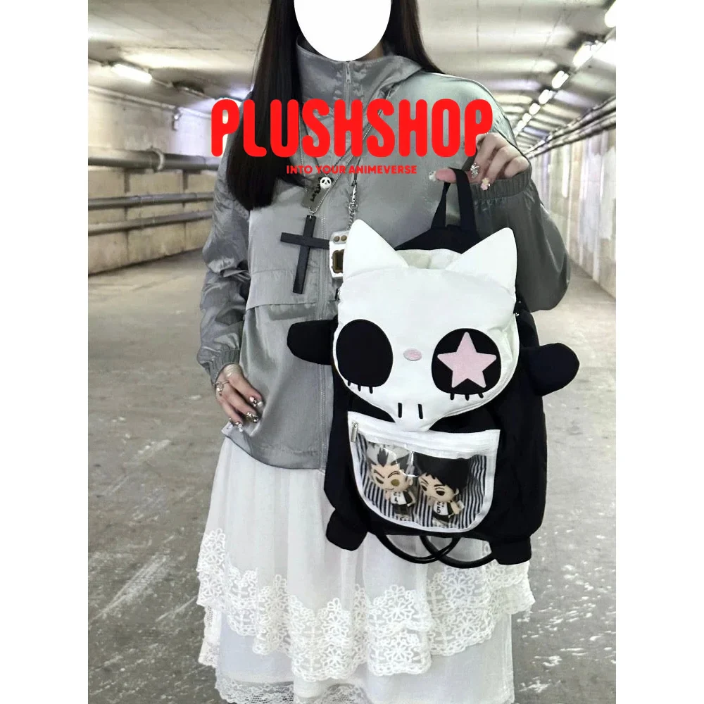 [Halloween Limited]Skeleton Cat Detachable 2-in-1 Ita Bag - Image 7
