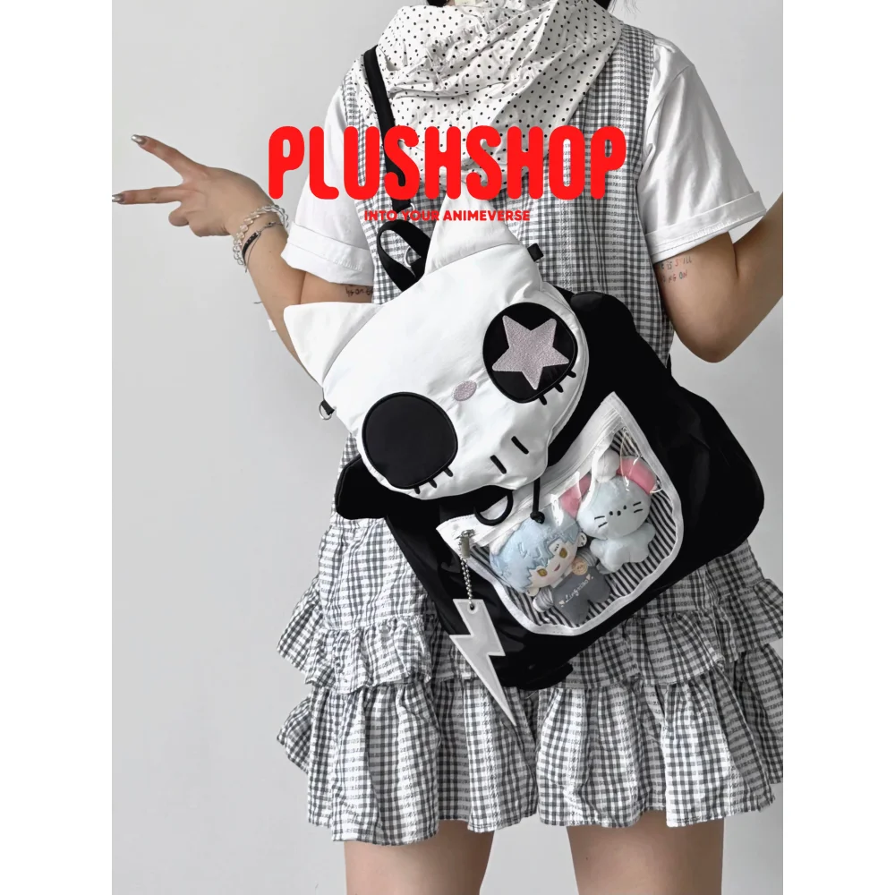 [Halloween Limited]Skeleton Cat Detachable 2-in-1 Ita Bag - Image 9